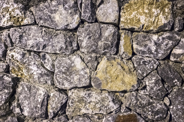 Background of stone wall texture