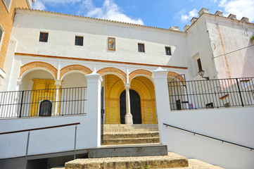 Iglesia de San Francisco en Arcos de la Frontera, provincia de Cádiz, Andalucía, España