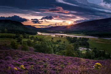 Braemar Mountain Sunset