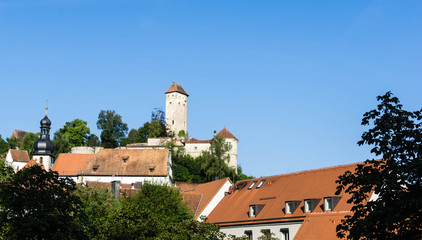 Fototapeta na wymiar Burg Veldenstein in Neuhaus an der Pegnitz