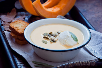 Homemade Pumpkin soup