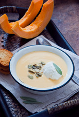 Homemade Pumpkin soup