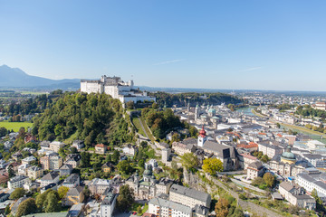 Salzburg von Oben