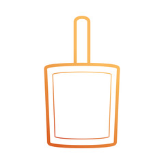 Fototapeta premium cutting board icon over white background vector illustration