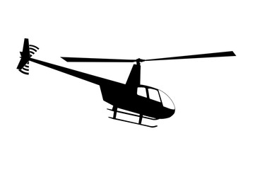 helicopter silhouette