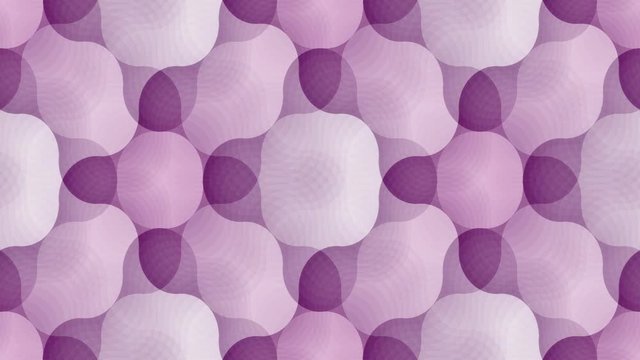 Seamless loop abstract animation pattern with violet waves. Every sheet of this clip is a seamless pattern