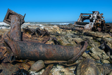 South Africa Cape of good Hope shipwreck