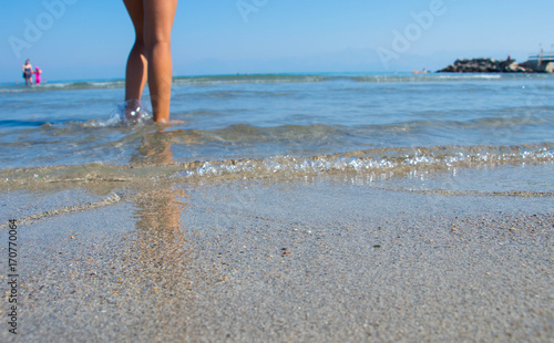 crystal beach naked Female in nude public