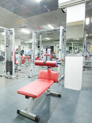 Fototapeta premium Interior of a fitness hall
