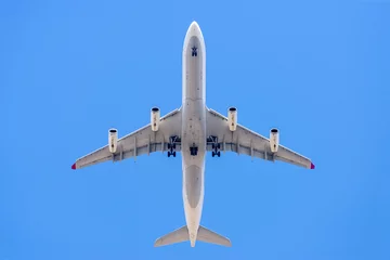 Rolgordijnen zonder boren Aeroplane Photographed From Below © Özgür Güvenç