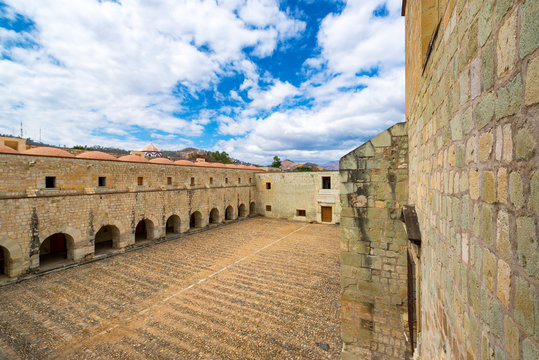 Colonial Courtyard in Oaxaca