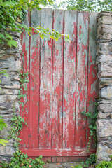 Hintergrund alte Holztür 