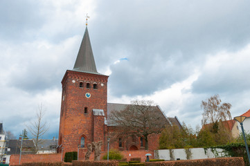 Sakskobing church in Denmark