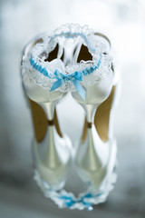 Naklejka premium groom and bride accessories