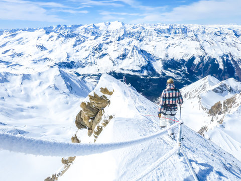 &Ouml;sterreich, Salzburg, Stubach, Aussicht vom Kitzsteinhorn-Gipfel