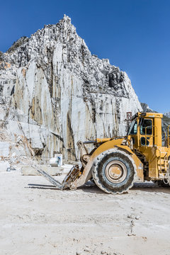 Marble Quarry Site in Tuscany, Italy