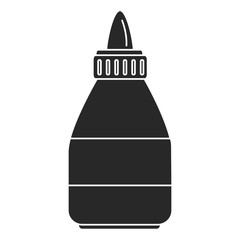 glue bottle isolated icon vector illustration design