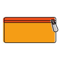 pencil case isolated icon vector illustration design