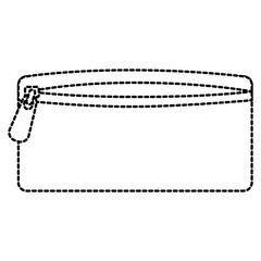 pencil case isolated icon vector illustration design