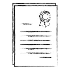 graduation diploma isolated icon vector illustration design