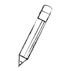 pencil school isolated icon vector illustration design