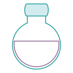 tube test isolated icon vector illustration design