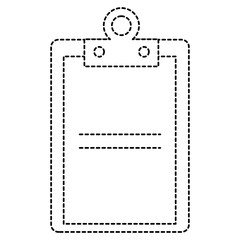 clipboard document isolated icon vector illustration design