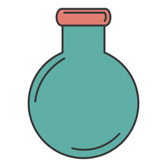 tube test isolated icon vector illustration design