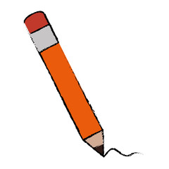 pencil school isolated icon vector illustration design
