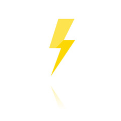 farbiges Symbol - Blitz