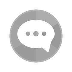 Kreis Icon - Sprechblase