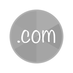 Kreis Icon - .com-Domain kreativ