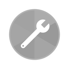 Kreis Icon - Schraubenschlüssel