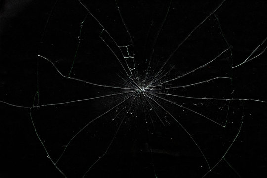Cracked Glass Of Display
