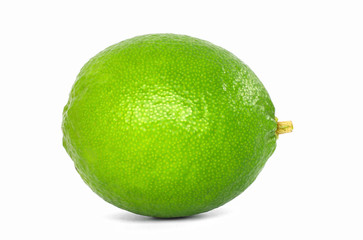 lime fruit isolate on white background