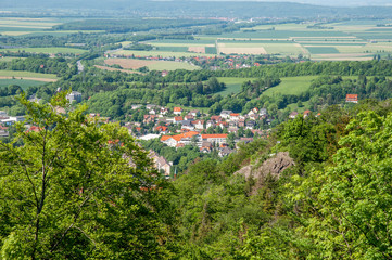 Obraz premium Town of Bad Harzburg in Germany