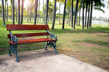 park bench