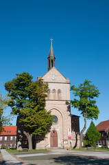 the evangelical church in Hasselfede in Germany