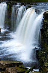 beautiful waterfalls in Keila-Joa, Estonia