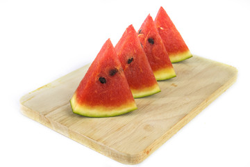 watermelon on isolated white background