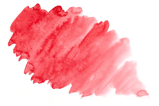 Scarlet Red Watercolor Stain