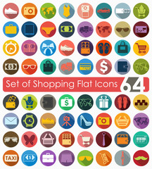 Set of shopping icons