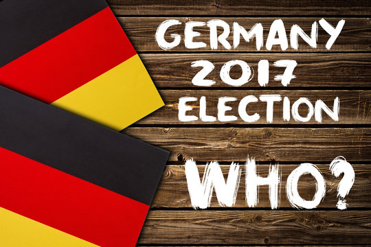 Election in Germany, 2017. Politics concept