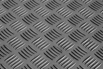 gray metal floor with blur dffect.