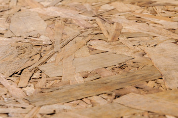 Wood texture. Osb wood board for background decoration