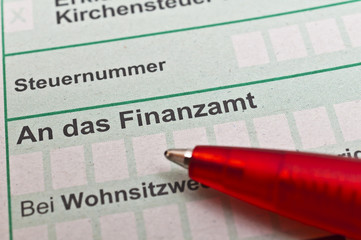 Steuern-Abgaben Finanzamt