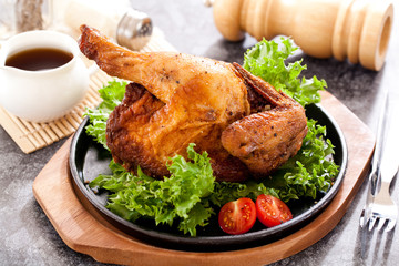 Roasted chicken