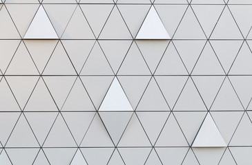Triangular modern background