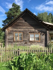 summer countryside house 