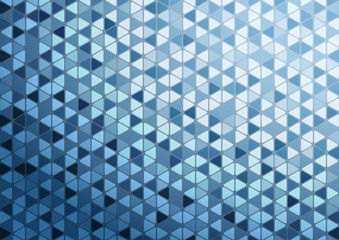 abstract blue triangle pattern background wallpaper, for presentation and report, smart modern and beautiful.